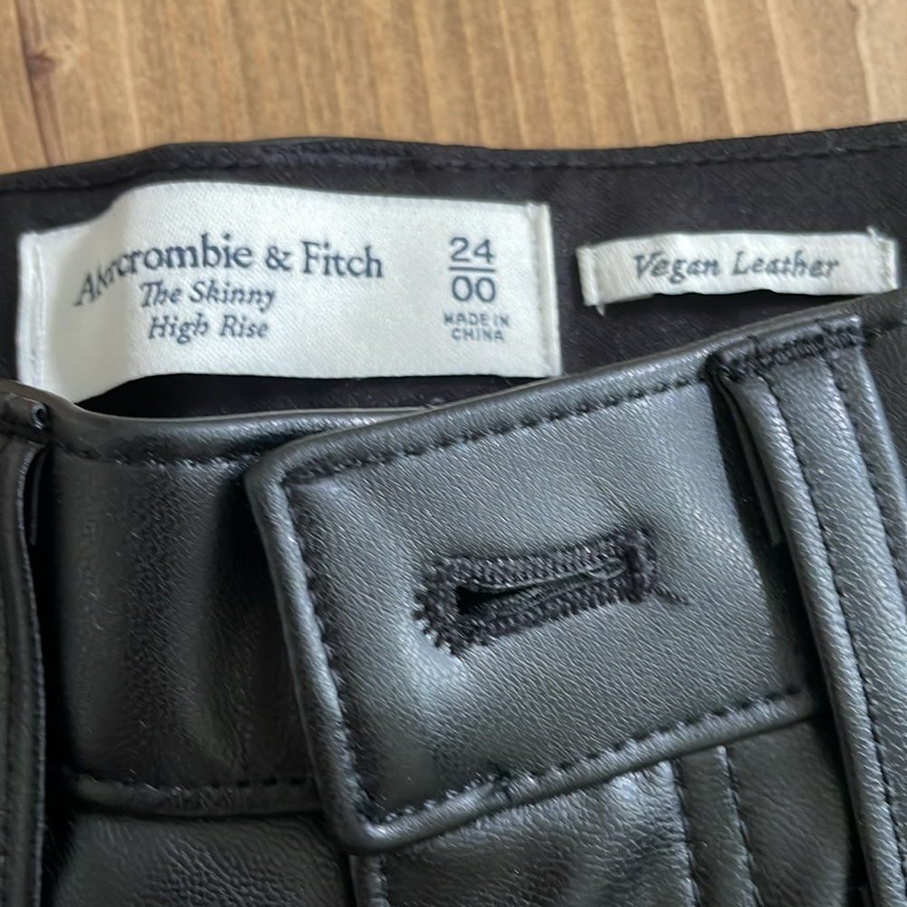 Vegan Leather pants